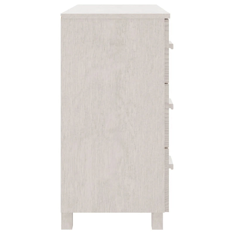 Meuble buffet/bahut avec rangement pour cuisine - En pin massif 90x40x80 cm