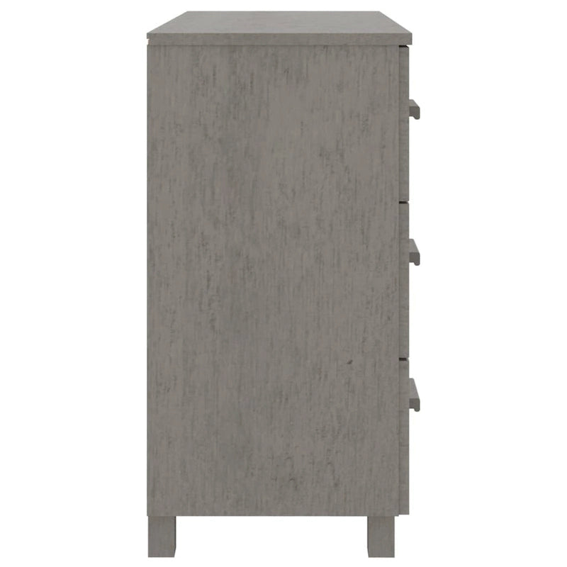Meuble buffet/bahut avec rangement pour cuisine - En pin massif 90x40x80 cm