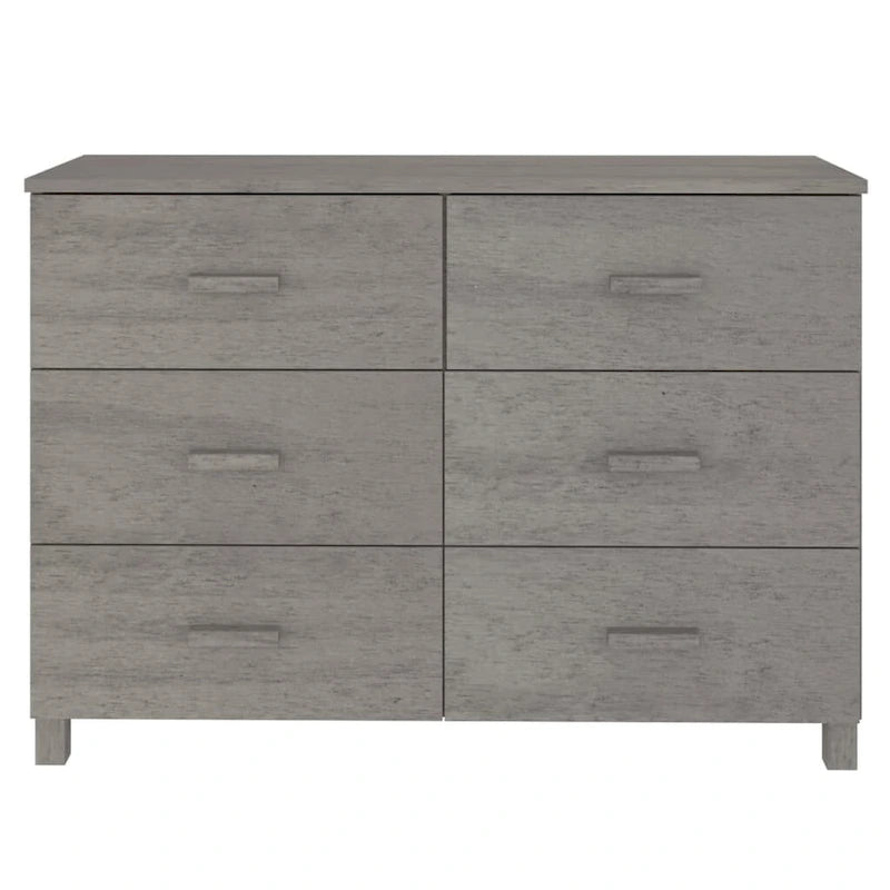 Bahut de salle à manger, meuble console avec rangement en pin massif – 44,5x15,7x31,5