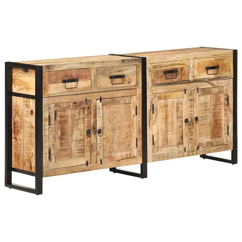 Buffet 67,7x13,8x31,5 Bois de manguier massif