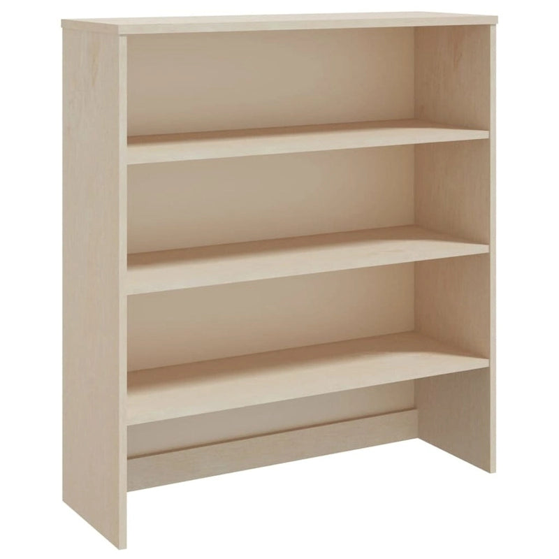 Dessus de meuble pour buffet haut de couloir en pin massif - 90x30x100 cm