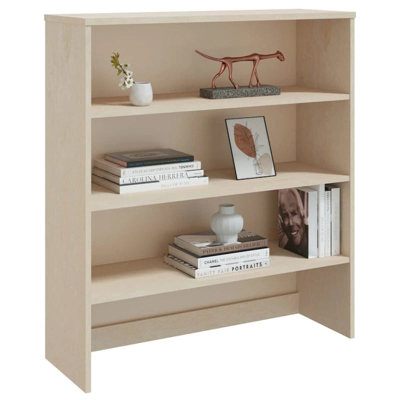 Dessus de meuble pour buffet haut de couloir en pin massif - 90x30x100 cm
