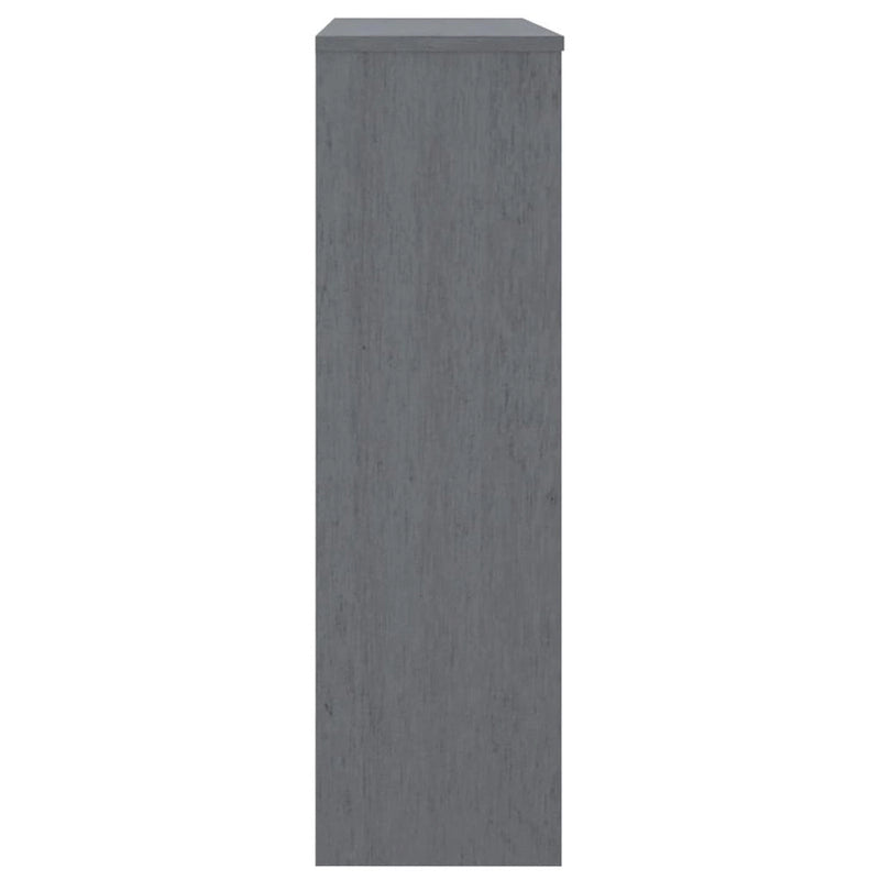 Dessus de meuble pour buffet haut de couloir en pin massif - 90x30x100 cm