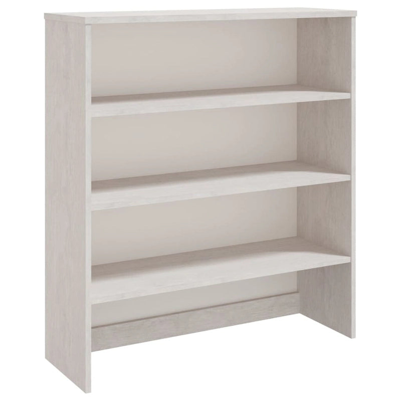Dessus de meuble pour buffet haut de couloir en pin massif - 90x30x100 cm