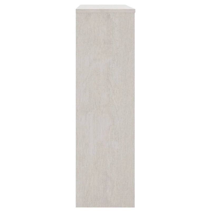 Dessus de meuble pour buffet haut de couloir en pin massif - 90x30x100 cm