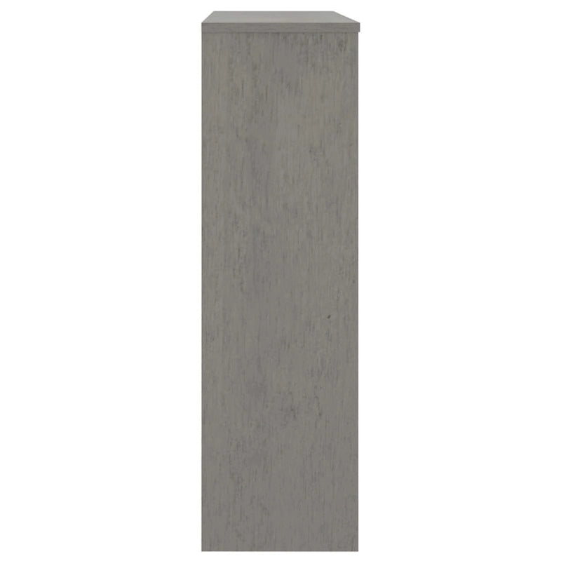 Dessus de meuble pour buffet haut de couloir en pin massif - 90x30x100 cm
