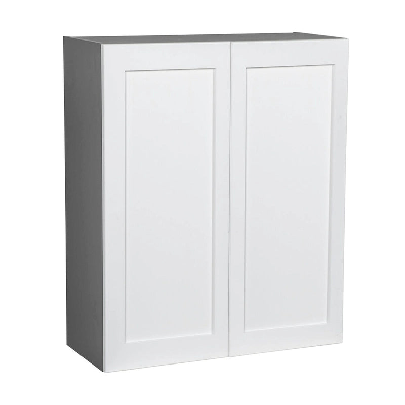 Meuble haut 33 x 36 – Double porte – Gris – 33 x 36 x 12