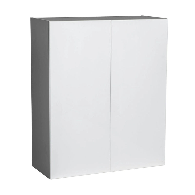 Meuble haut 33 x 36 – Double porte – Gris – 33 x 36 x 12