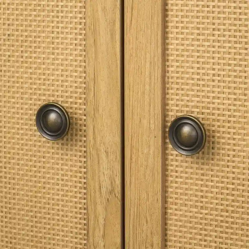 Armoire 2 portes marron