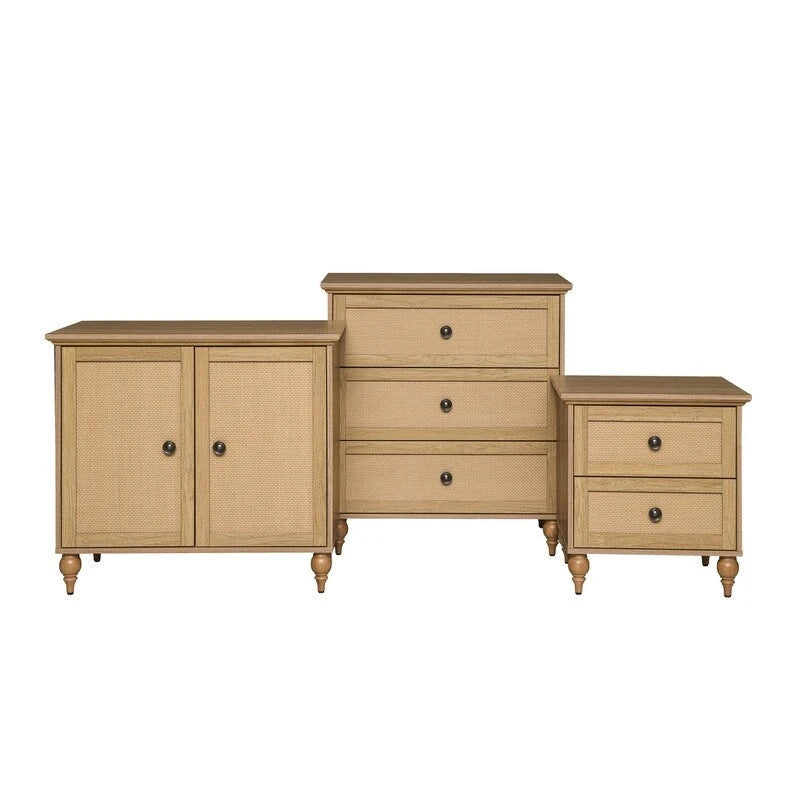 Armoire 2 portes marron