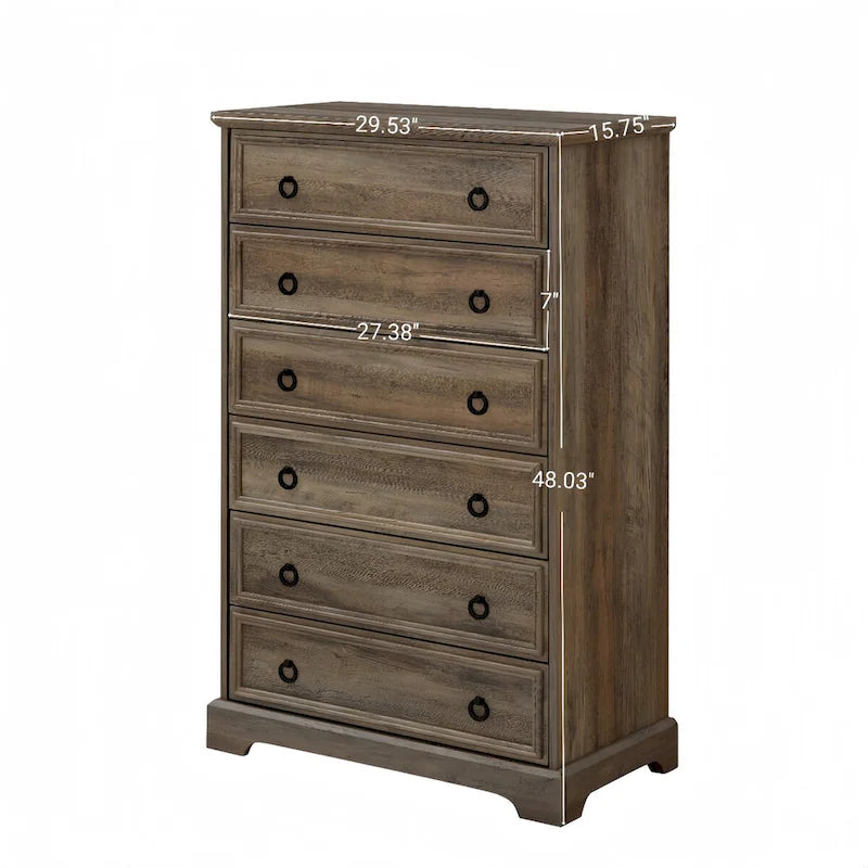 Commode 6 tiroirs