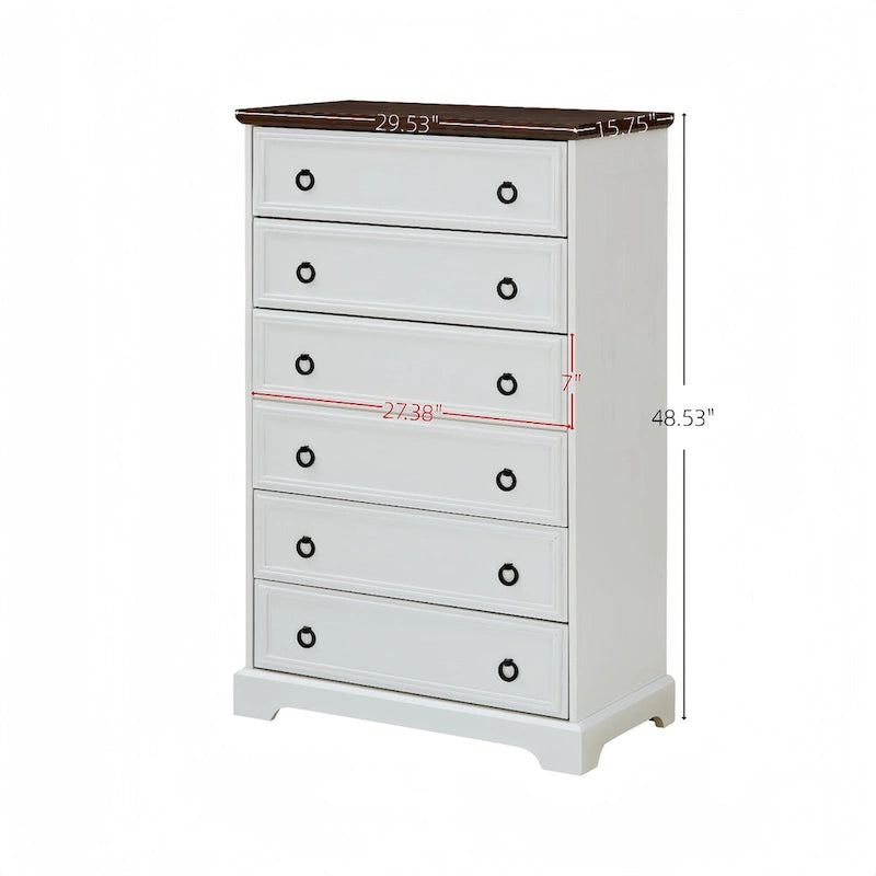 Commode 6 tiroirs