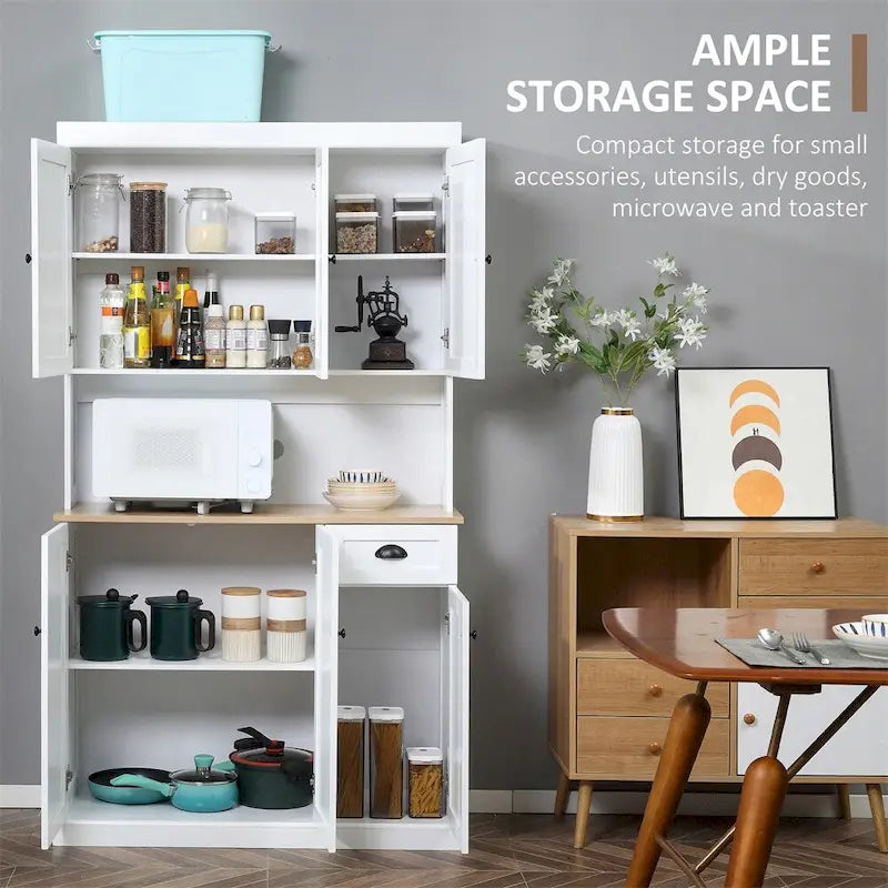 Armoire de rangement de cuisine moderne avec tiroir