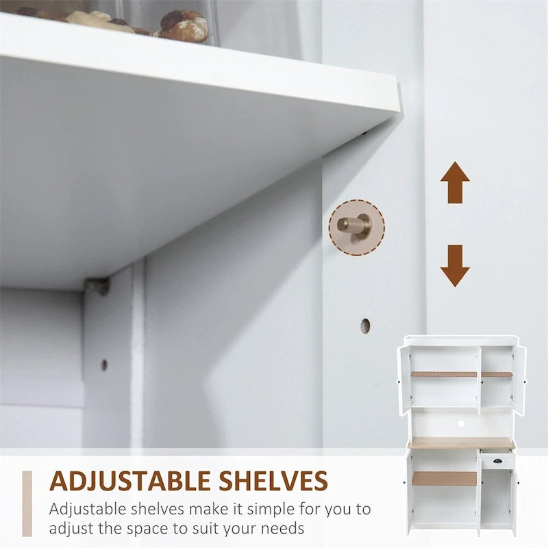 Armoire de rangement de cuisine moderne avec tiroir