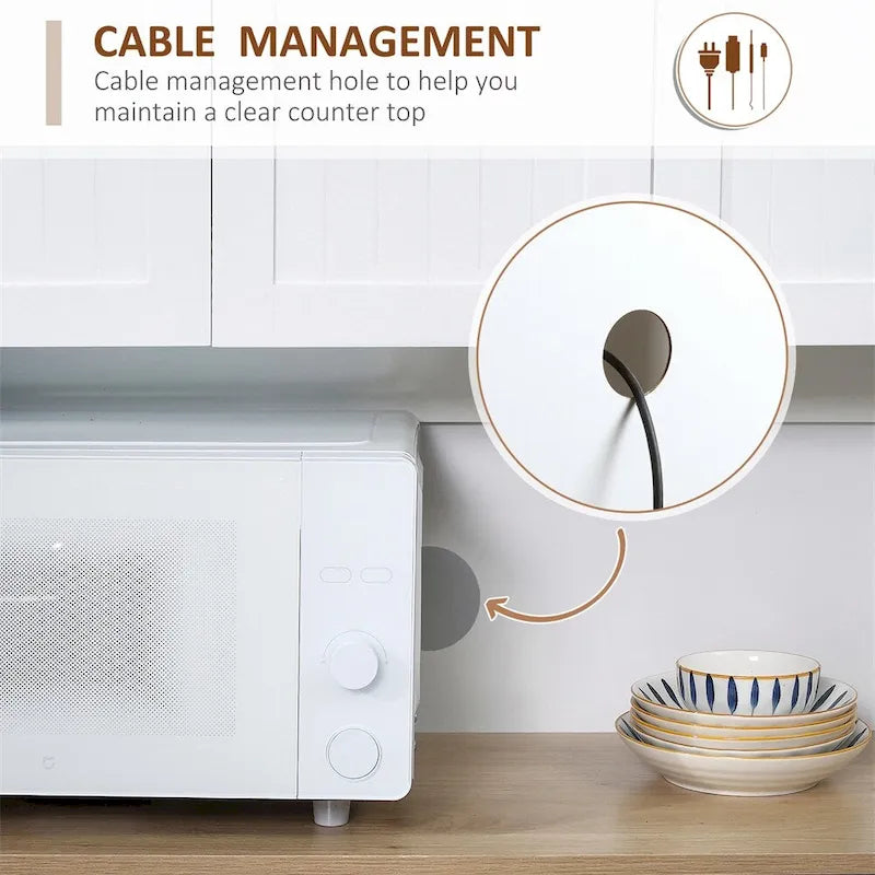 Armoire de rangement de cuisine moderne avec tiroir