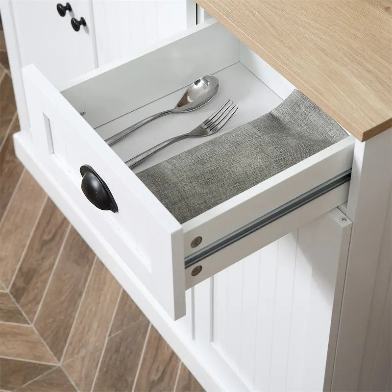 Armoire de rangement de cuisine moderne avec tiroir