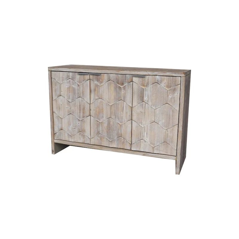 Buffet en bois à 3 portes