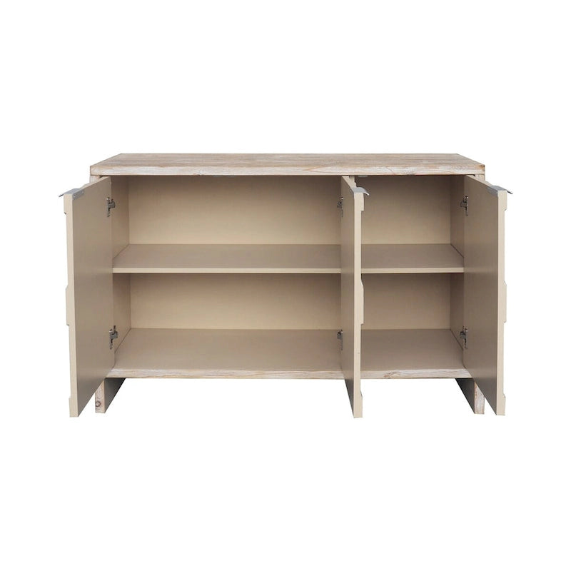 Buffet en bois à 3 portes