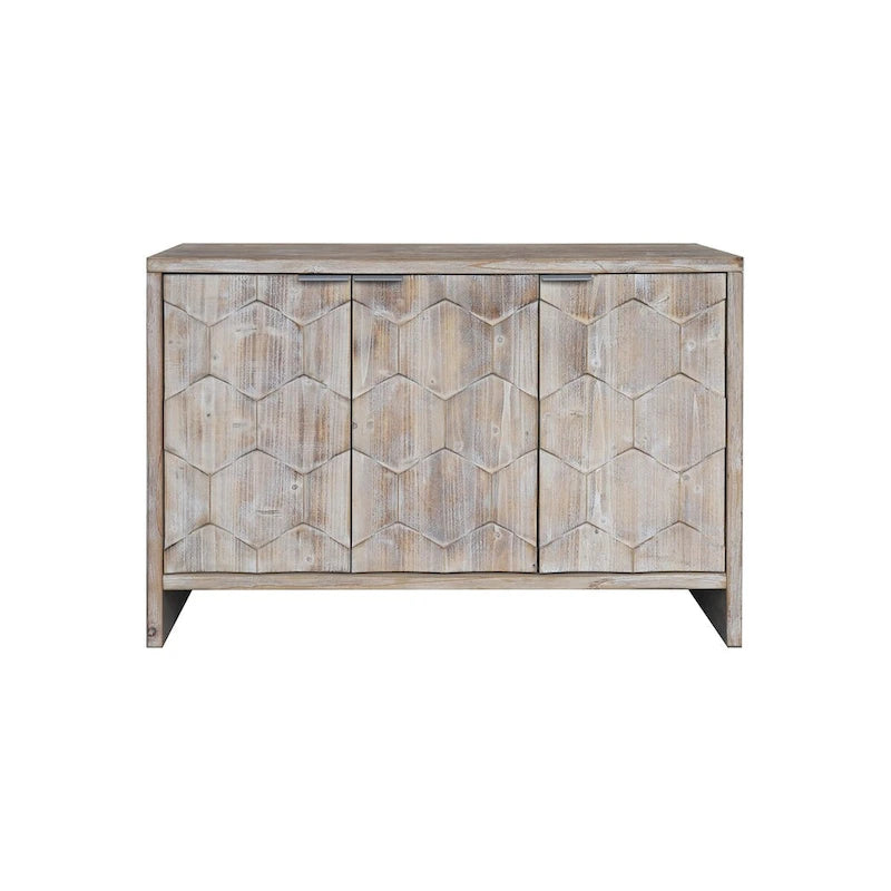 Buffet en bois à 3 portes