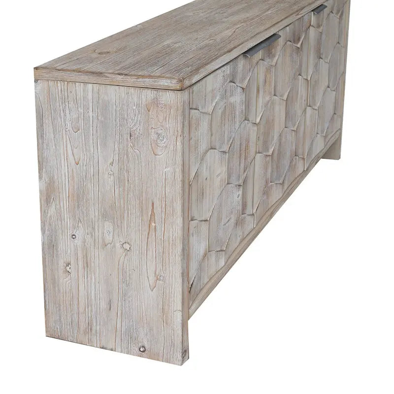 Buffet en bois à 3 portes