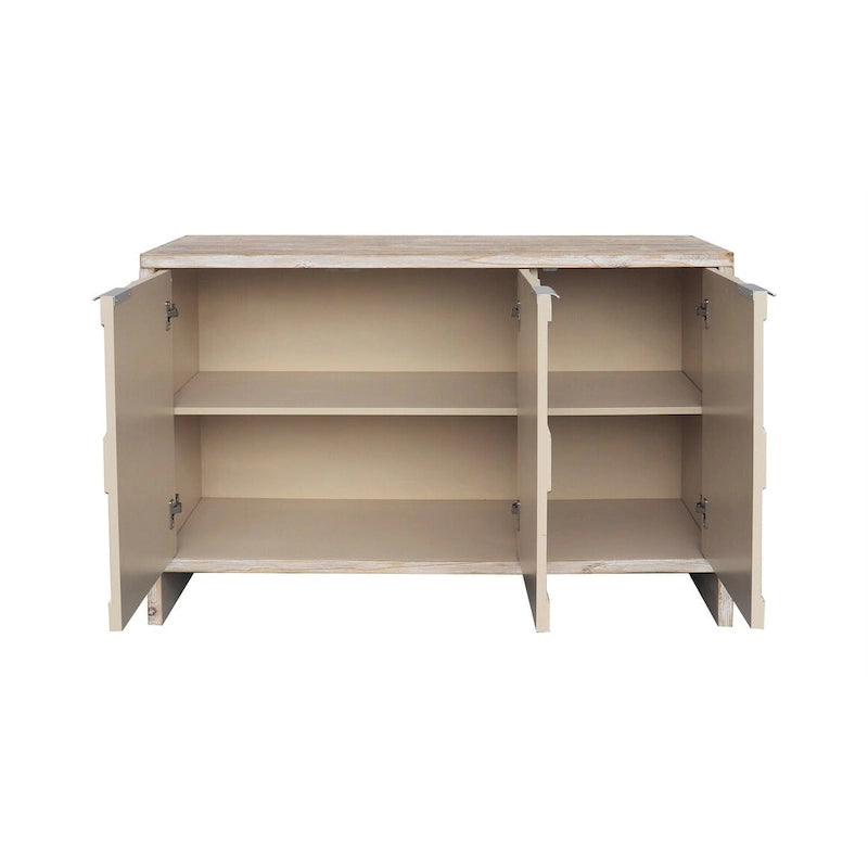 Buffet en bois à 3 portes