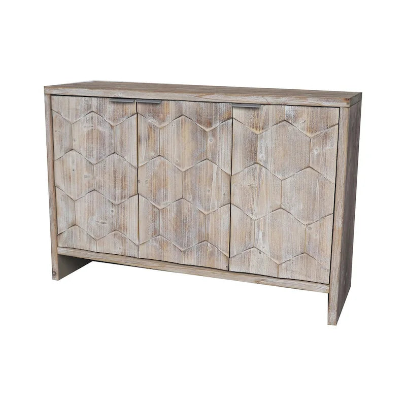 Buffet en bois à 3 portes