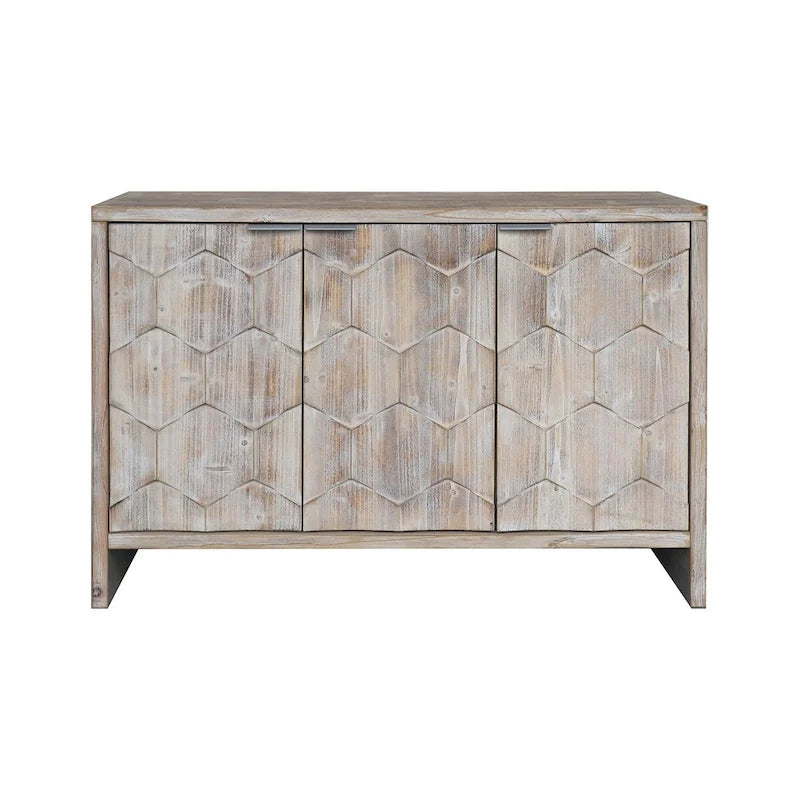 Buffet en bois à 3 portes