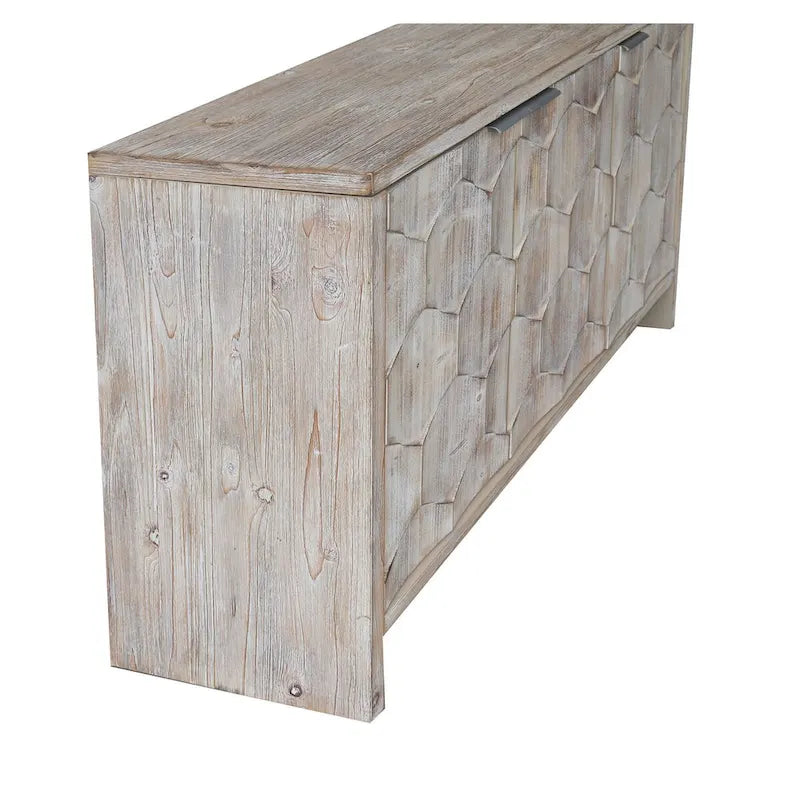 Buffet en bois à 3 portes
