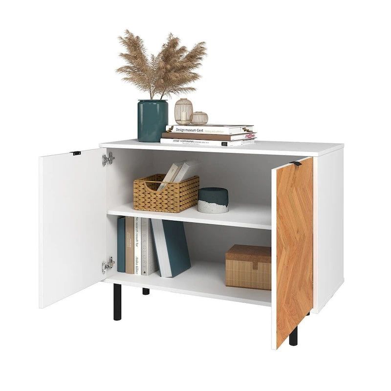 Meuble d'appoint de style Mid-Century Modern