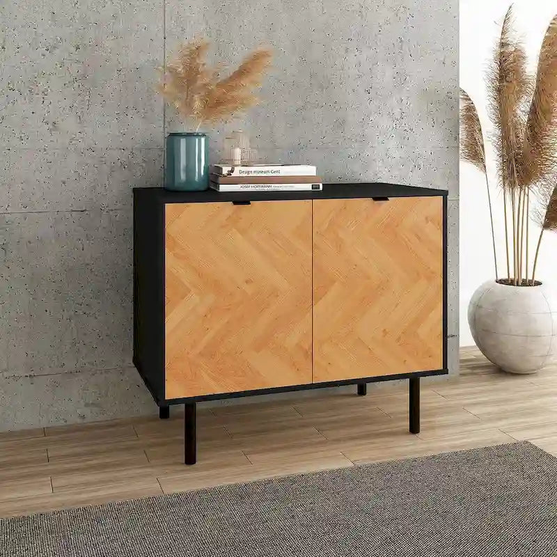 Meuble d'appoint de style Mid-Century Modern