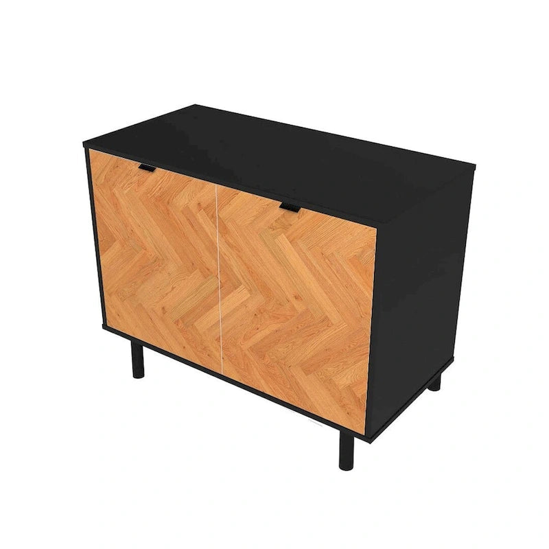 Meuble d'appoint de style Mid-Century Modern