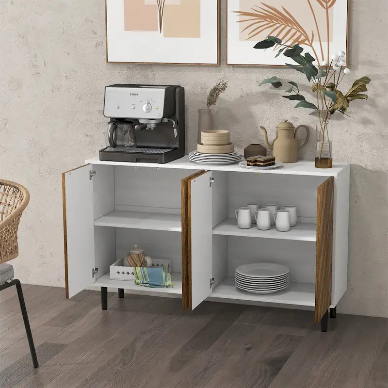 Buffet de cuisine moderne