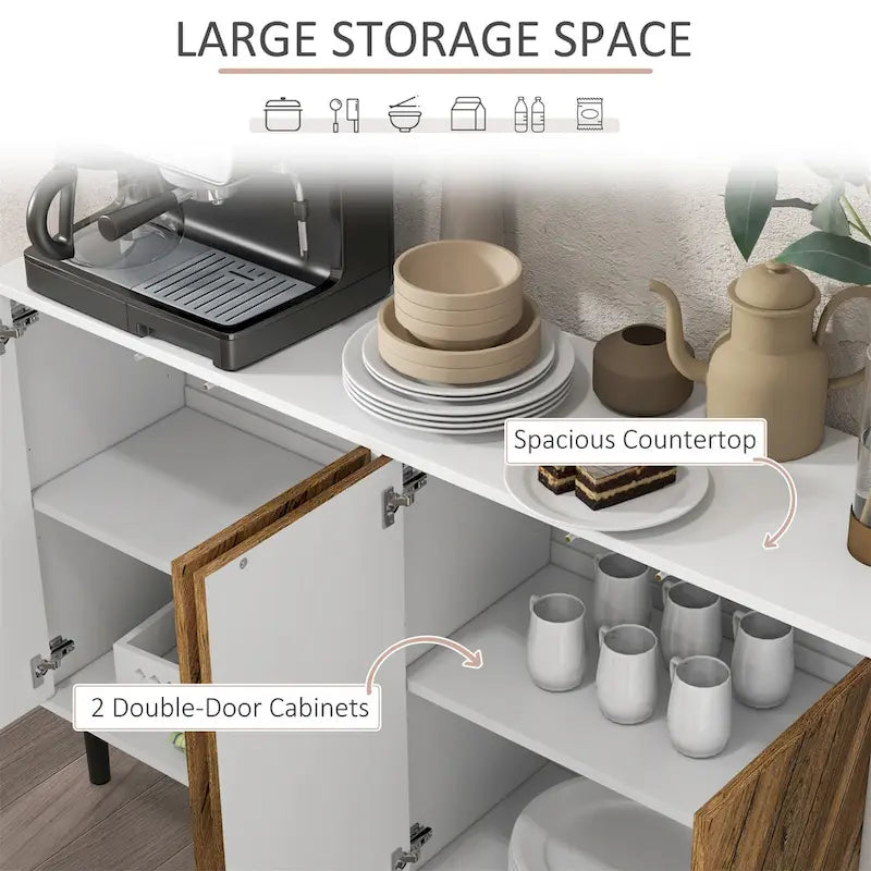Buffet de cuisine moderne
