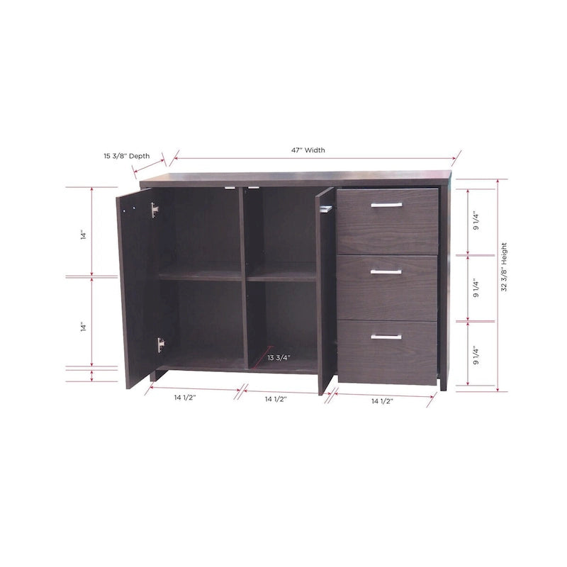 Bahut Buffet Meuble de Rangement