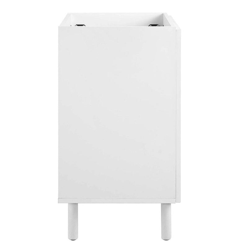 24" Perforated Metal Bathroom Vanity Cabinet (Sink Basin Not Included)