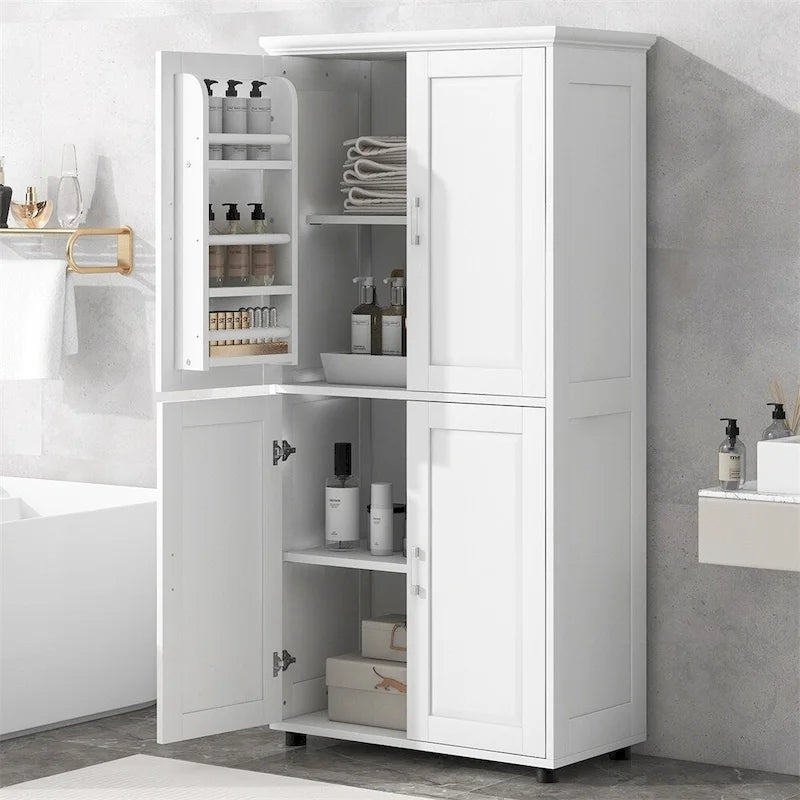 Meuble de rangement pour le sol de salle de bain